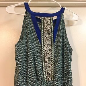 Lucky Brand Sleeveless Maxi Dress